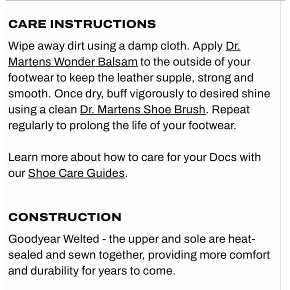 Dr. Marten Womens Yellow Stitch Smooth Leather White Chelsea Boots, Sz 9, NWOB - Picture 15 of 15